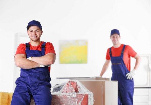 Staff training and safe lifting practices for South Wimbledon removals