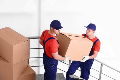 Low-carbon van loading furniture for donation and recycling