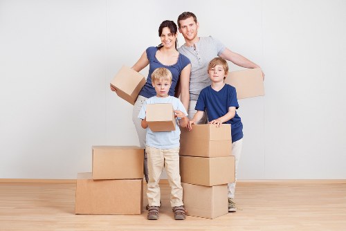 Careful handling of household items during a South Wimbledon flat removal