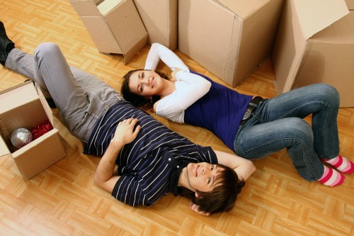 Packing and transport services for household removals in South Wimbledon